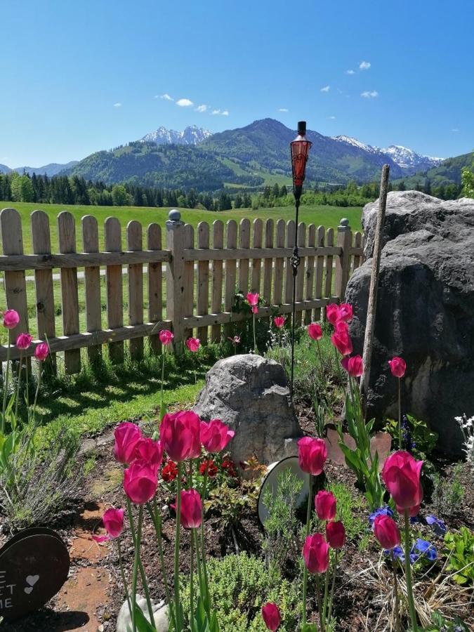 Landhaus Bergblick Кессен Екстер'єр фото
